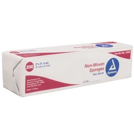 Non-Woven Sponge, N/S 4Ply - 2x2-200/Box - 2 Pack (2)