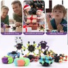 GZqiancang Pack of 8 Robot Fidget Spinners, DIY Malleable Fidget