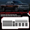 ISINFLASH 12-Point Cylinder Gasket Head Stud Bolt Set Compatible with