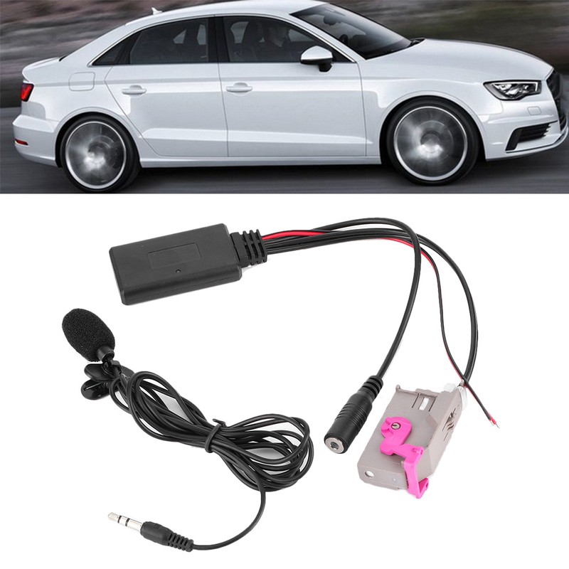 32Pin Bluetooth AUX Adapter Portable Car Stereo Audio Cable Connector
