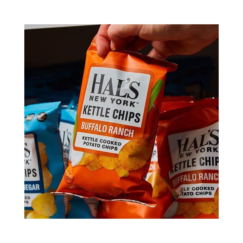 Hal's New York Kettle Cooked Gluten Free Buffalo Ranch Flavored