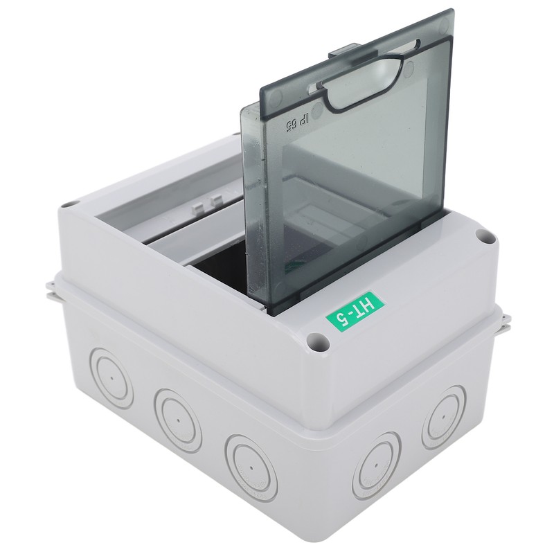 Circuit Breaker Box PC IP65 Waterproof 5 Way Transparent Cover
