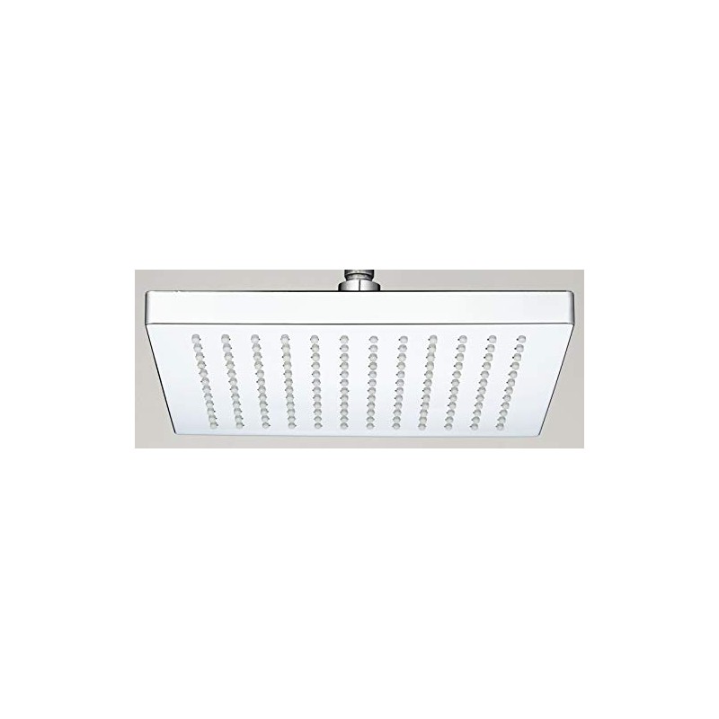 VeeBath Alpha Square 8-Inch Rain Fall Fixed Shower Head 1/2"