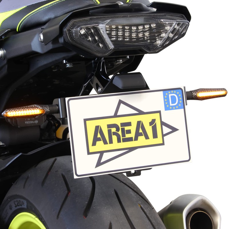 Area1 Motorcycle LED Indicator E-Approved Carbon Running Light Effect M8