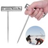 Stainless Steel Take Fish Blood Extraction Tool Harpoon Ice Boating