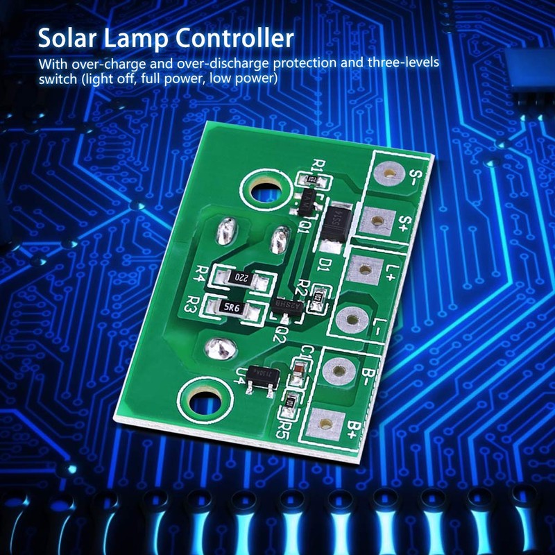 Solar Lamp Circuit Board, Wall Light Control Sensor Controller with