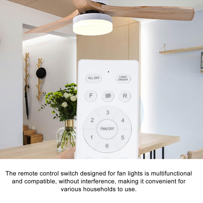 Universal Ceiling Fan Remote Control Kit, Hard Wired Fan Remote