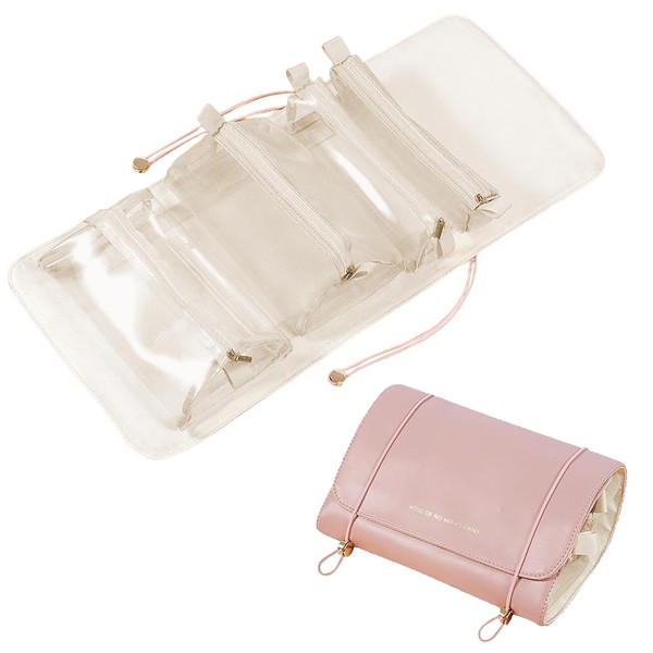 Portable Makeup Bag, Large Capacity Toiletry Bag, Removable Cosmetic Bag,
