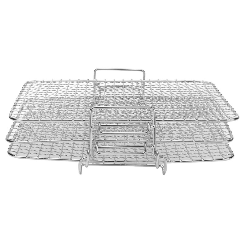 3 Layer Grilling Rack Stainless Steel Baking Oven Cooling Rack