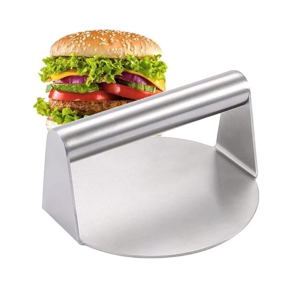 Kyzistn 304 Stainless Steel Burger Press, Smash Burger Press 5.5Inch