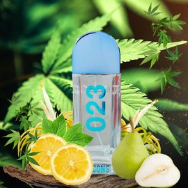 023 HASHTAGS # ICONS WILL YOUBE TREND SETTING? EAU DE COLOGNE 3.4 FL. Oz. Aromatic Fougère Fruity Woody fragrance For Men.