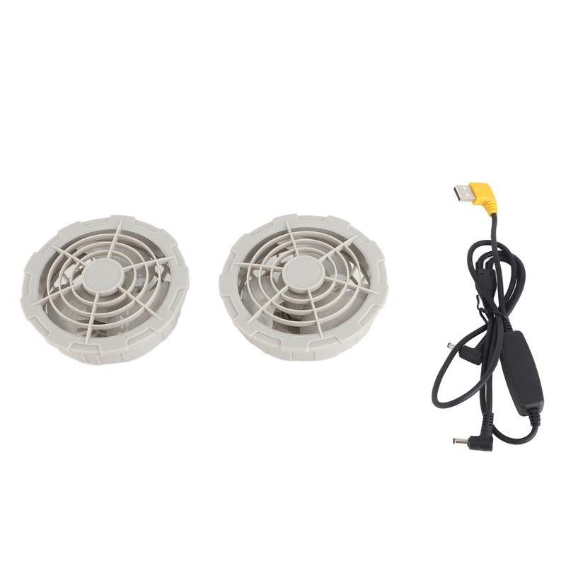 Air Conditioned Work Clothes Vest with Fan USB Power Summer