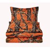 Chezmoi Collection Salem 3-Piece Cabin Lodge Forest Woods Comforter Set