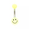 Luxe Modz Belly Button Ring pack of two Smiley Faces
