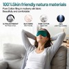 Sleep Mask, Silk Eye Mask for Sleeping with Adjustable Strap,