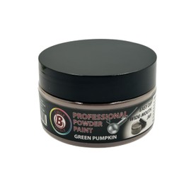 Circle B Tackle Powder coating for fishing Jigs and Lures, Fishing Lure Paint High Gloss Coating Wide Mouth Easy Dip Jar 2 Ounces (Circle B Tackle Powder Paint/Green Pumpkin)