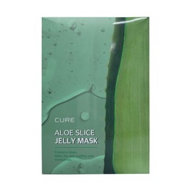 Kim Jeong-moon Aloe 김정문알로에 큐어 알로에 슬라이스 젤리 마스크 제주 에디션 10매 1개 So