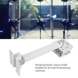 ASHATA 3D Advertising Display, 3D Hologram Projector, Ceiling Bracket Adjustable Extendable 3D Holographic Fan Advertising Machine Projector Ceiling Mount Bracket