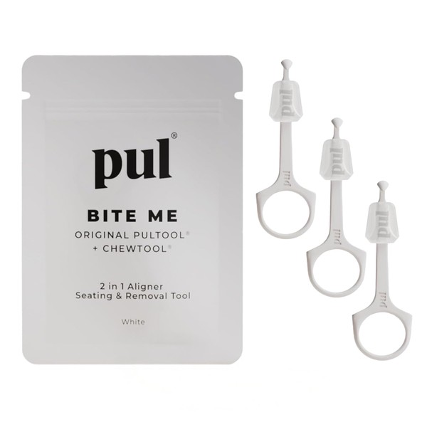 The Pultool PUL Pack of 3 Reusable 2-in-1 Aligner Seating