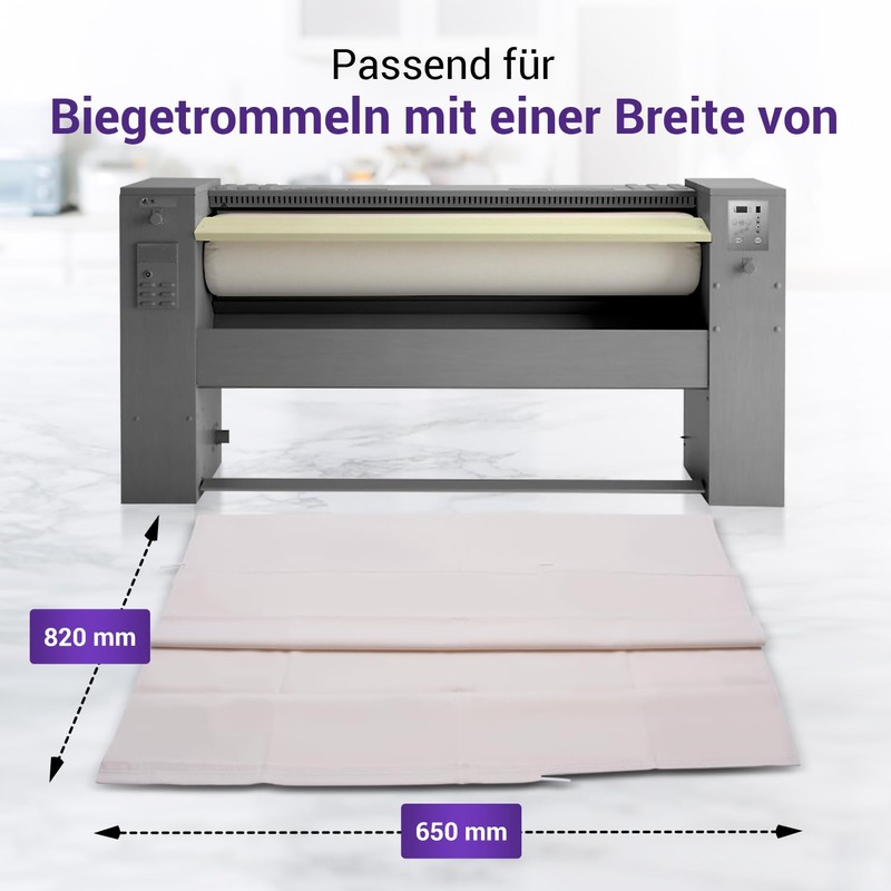 Viоks.pro Roller Cover 65 cm Iron Cover for Ironing Machine