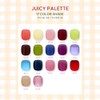 classic nail Nekogel Juicy Palette Fig Nail Fruit Syrup Gel