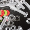 Pack of 60 Transparent Clear Plastic Acrylic M5 x 30mm