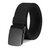 WERFORU Men's Nylon Belt, Military Tactical Belts Breathable Webbing Canvas