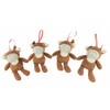 Me To You Set of 4 Festive Soft Tatty Teddy