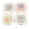 4PCS Set Wardrobe Aromatherapy Wax Tablets Long Lasting Floral Scent