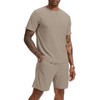 H Hellisal Mens Short Sets 2 Piece Outfits Fashion Summer