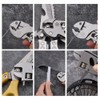 ZOVEDAIUG Multitool Wrench With 7 Tools/Pliers/Wire Cutter/Flat Screwdriver/Phillips Screwdriver, Portable