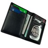 IBRO Men's Slim RFID Blocking Wallet ID Pocket Extra Capacity