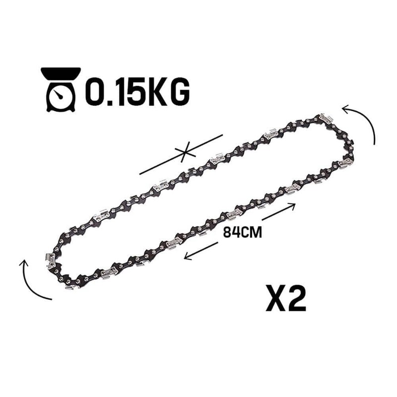 Baumr-AG Tru-Sharp 3/8 Pitch Chainsaw Chain for 12 Inch Bar