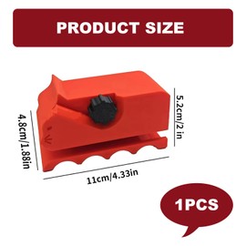 Cardboard Cutter for Cat Scratchers, DIY Cardboard Cutting Tool, 3D Printing Cardboards Cutter Sturdy and Practical Comfortable Grip for Cat Lovers, Creative Holiday Cardboards Cutting Machine(Red)