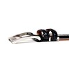 COXSWAIN CW20203-19 Men's Genuine Leather Belt, Black, Crocodile Pattern, 1.2