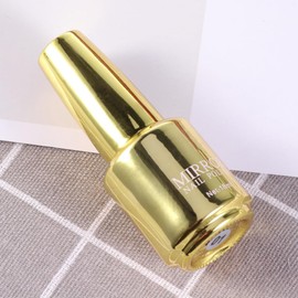 FRCOLOR Esmalte de Uñas Metálico Espejo Dorado Gel Secado Rápido para Decoración y Manicura Adecuado para Mujeres y Niñas                             