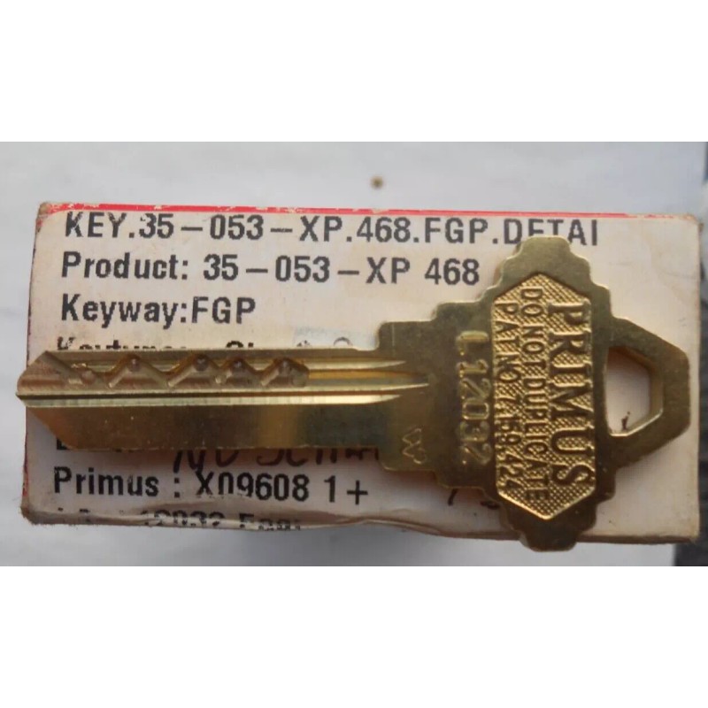 Schlage (2) Schlage Primus Key Blanks FGP keyway