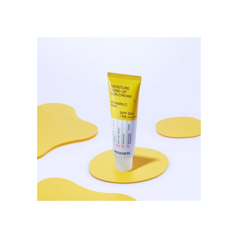 Mediheal Vitamin C Moisture Tone-Up Sun Cream 50ml Double Set