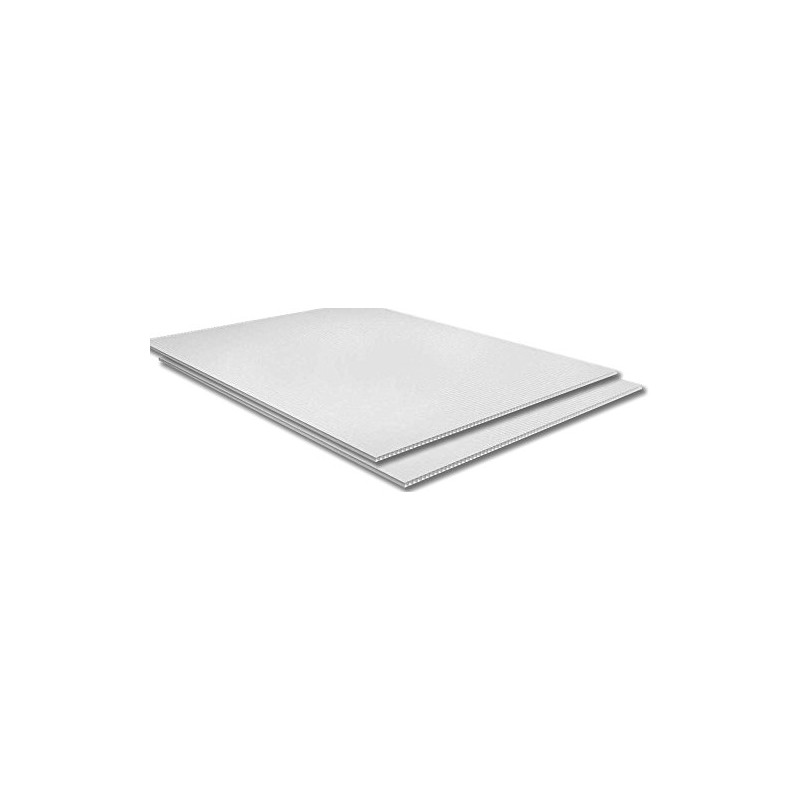 24" X 36" Coroplast Sign - 4mm - Blank White