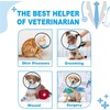 Supet Dog Cone Collar Adjustable After Surgery, Comfortable Pet Recovery