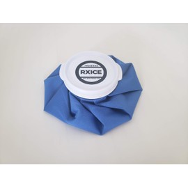 RxICE - 6" Small Reusable Ice Bag - Hot and Cold Therapy - (Blue)