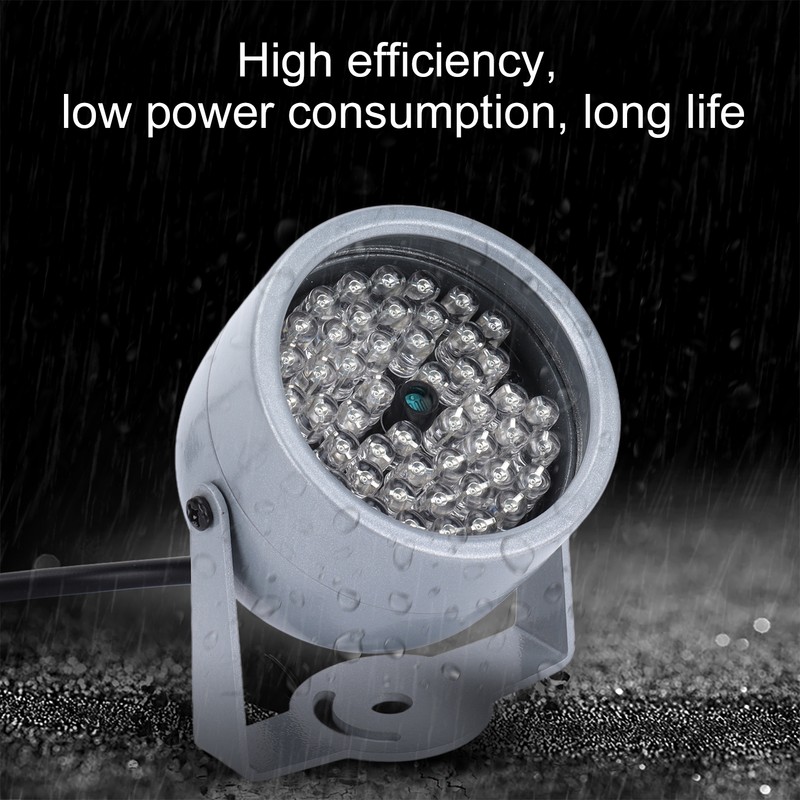 Night Vision Infrared Light IP5 Rainproof 48 LEDs IR Infrared