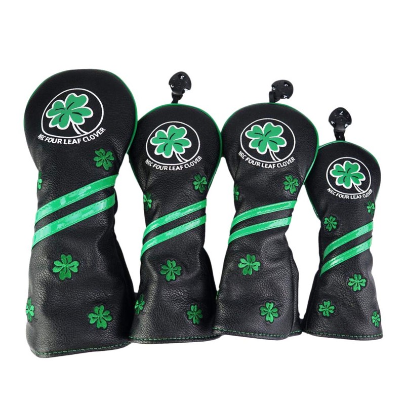 F Fityle 4X Waterproof Golf Club Head Cover Wood Driver