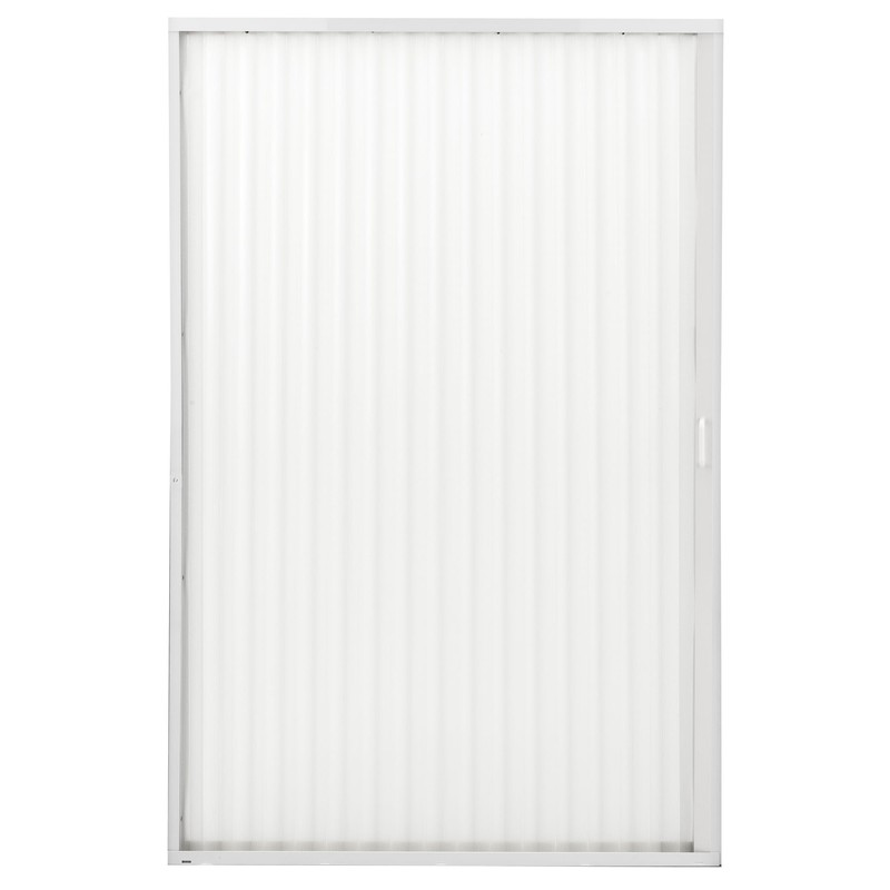 RecPro RV Pleated Folding Shower Door and Frame | Sliding,