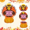 Otoolling Metal Turkey Stakes Thanksgiving Fall Outdoor Decorations Turkey Vegetarian