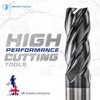 ARMOUR TOOLING – 10mm Tungsten Carbide End mill - 4