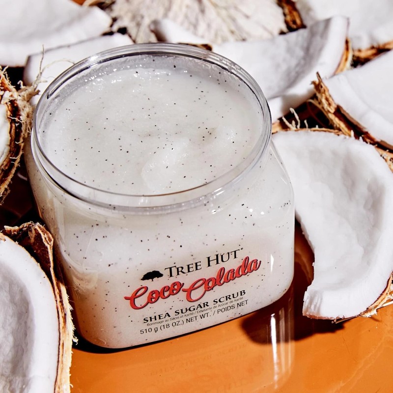 075371003332 Tree Hut Shea Sugar Scrub Coco Colada, 18 oz,