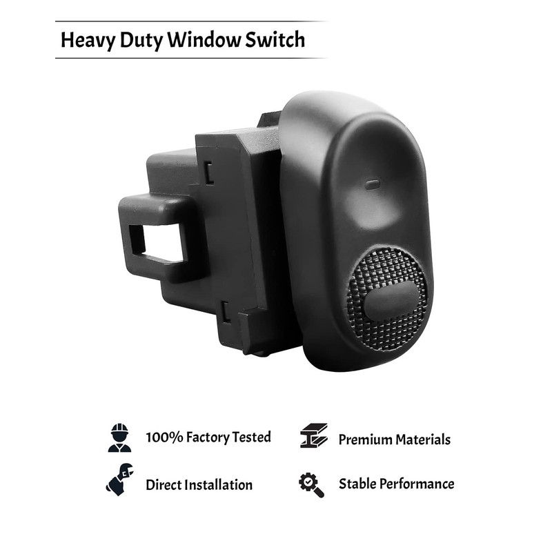 EMIHO Heavy Duty Window Switch Front Driver Passenger Side Fit