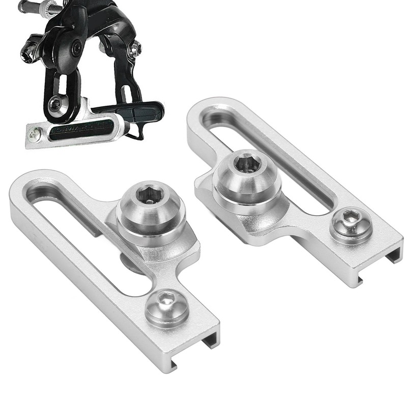 2Pcs Bike C Clamp Brake Pad Aluminum Alloy Extension C