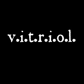 VITRIOL Masonic Vinyl Decal - White 6 Inch